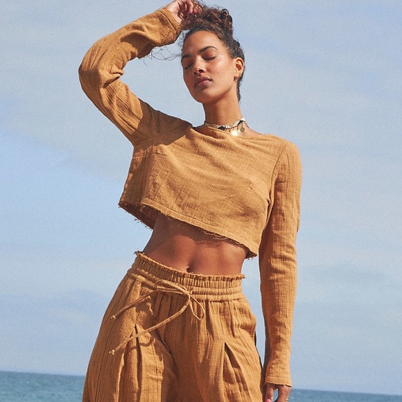 Free People Cuddle Up Top Navy Size XS - Picture 9 of 9